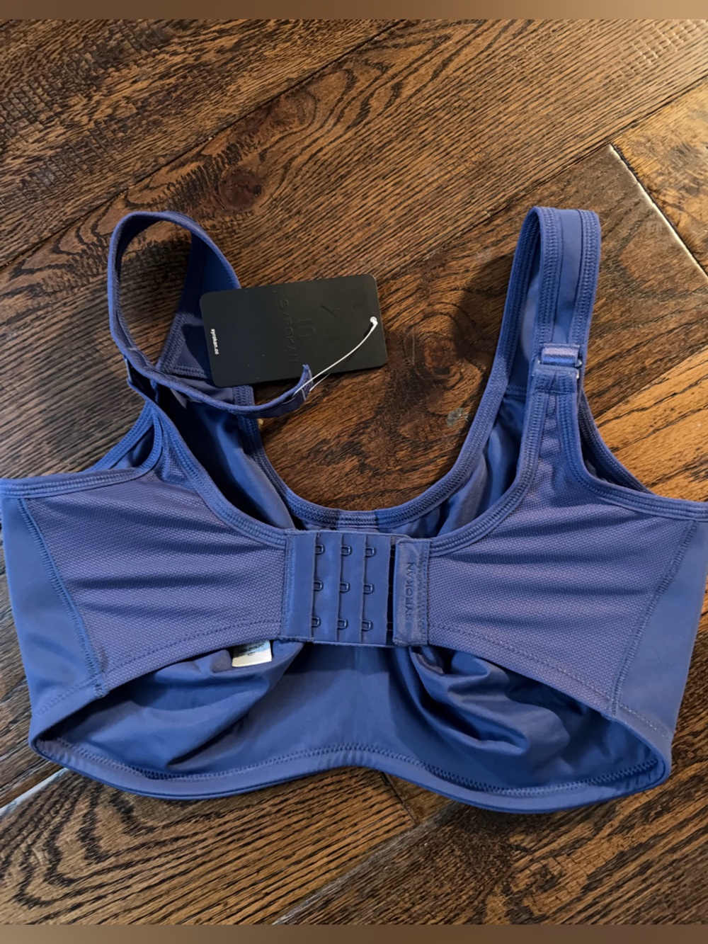 Syrokan Blue Max Control Underwire High Impact Sports Bra Size 34G - Picture 3 of 7